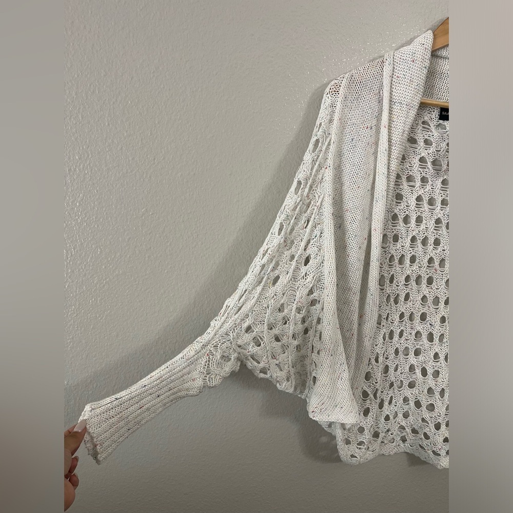 Saachi Cotton Open Knit Sweater - Picture 4 of 6
